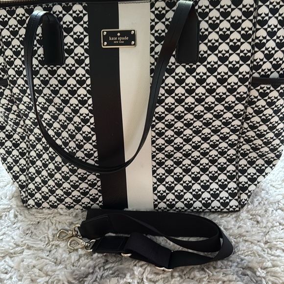 Kate Spade Black and White Tote Bag - Picture 8 of 8